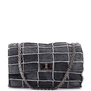 Chanel Reissue Flap Bag Suede Patchwork #240969C19B